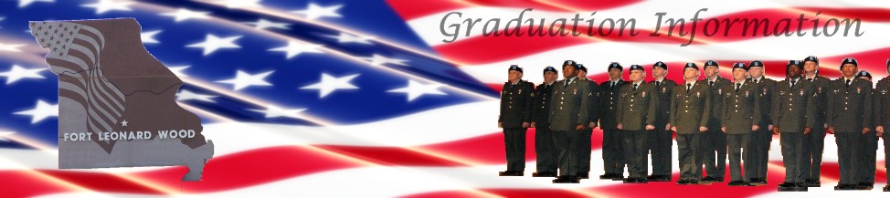 Fort Leonard Wood Graduation Information Banner